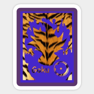 Agent: Tiger Claw - Goku Sticker